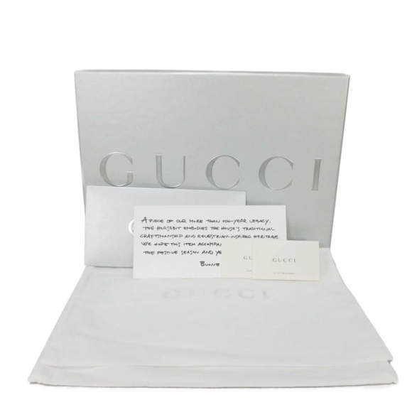 BRAND NEW GUCCI Black Leather Horsebit Clutch/Wristlet - Picture 3 of 15